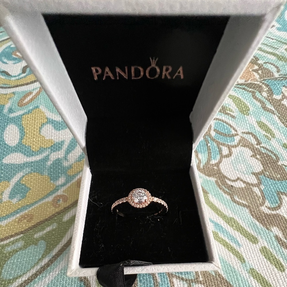 Pandora Classic Sparkle Halo Ring